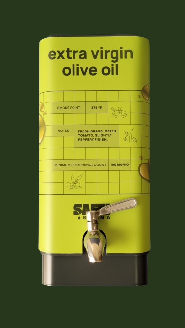 Saffi Saana Branded 5L Bulk Dispensers - Full Set of 8 W/ 8 Taps