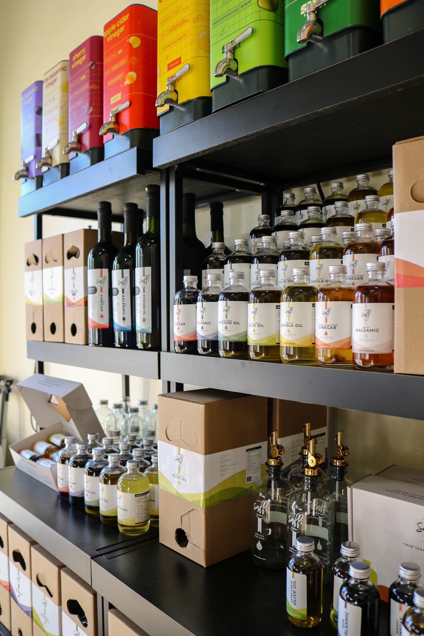 Saffi Saana Metal Fixture with Signage