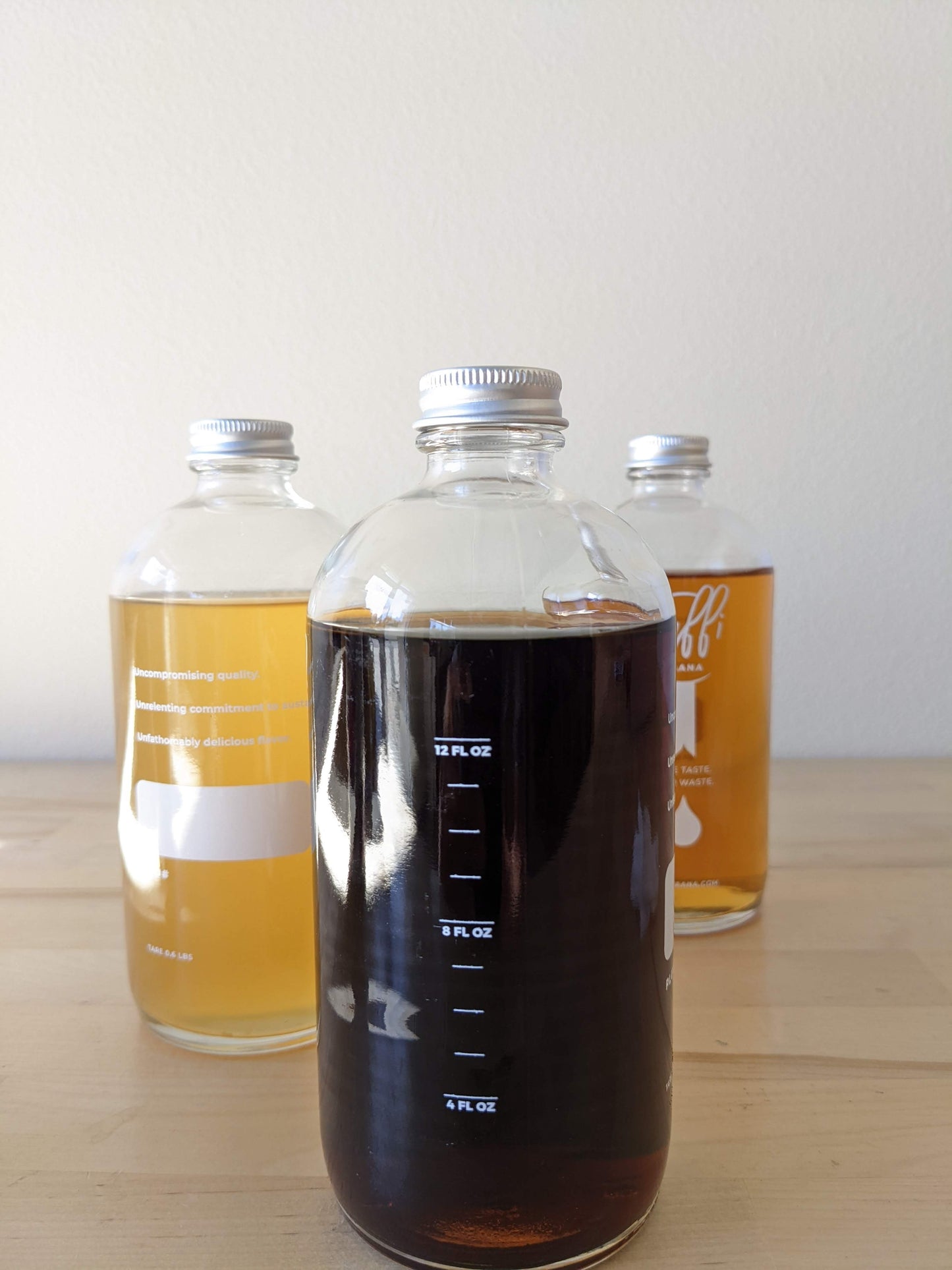 16oz Refillable Glass Bottles