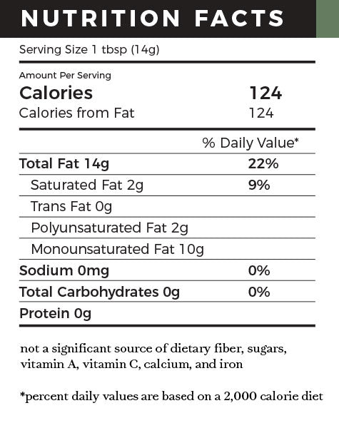 Bulk Extra Virgin Avocado Oil (3 Liter)