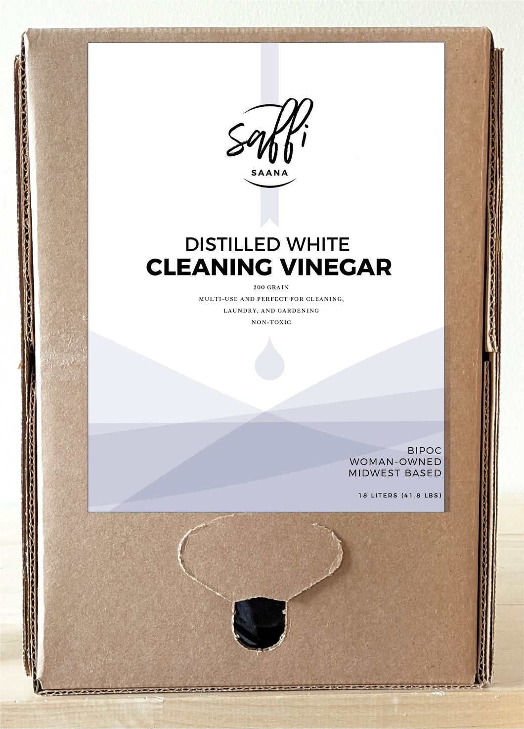 18-Liter White Distilled Vinegar for Cleaning