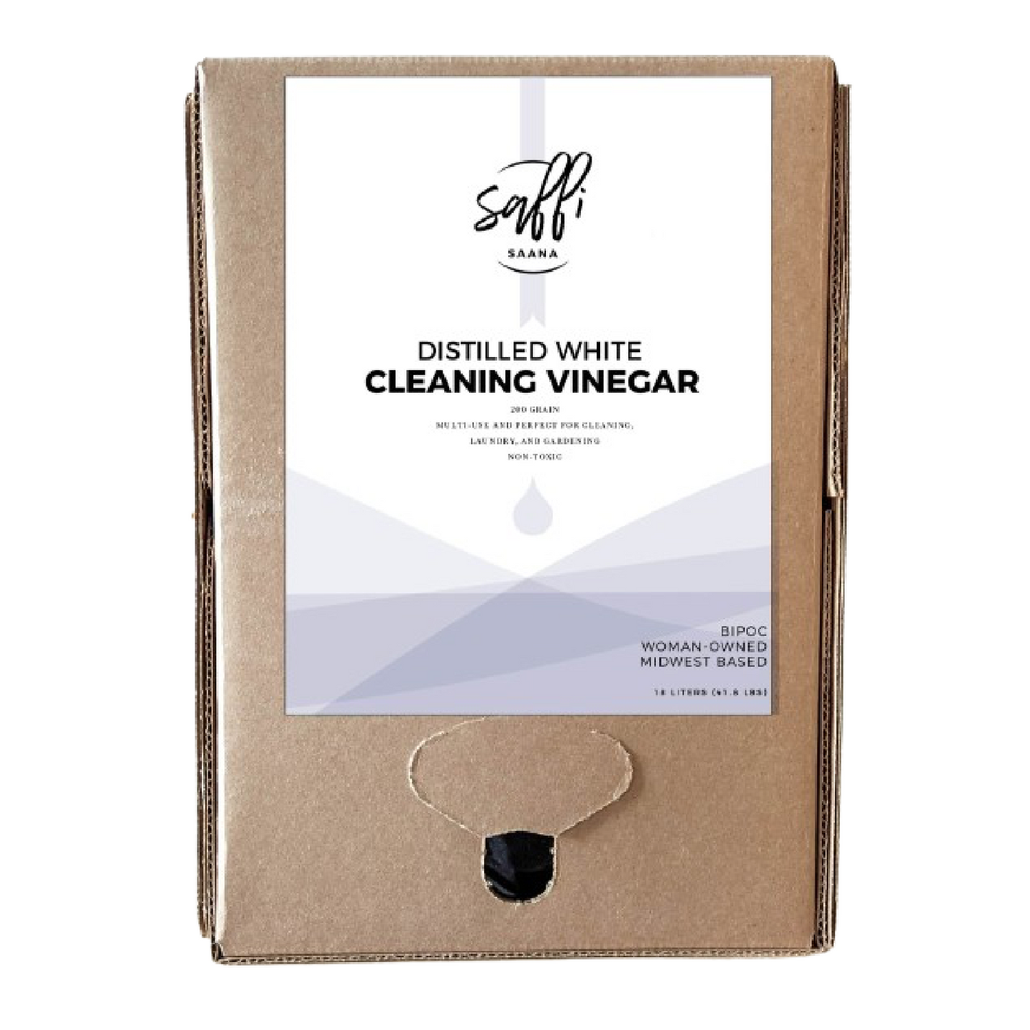 18-Liter White Distilled Vinegar for Cleaning (Case of 1)