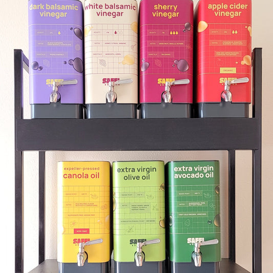 Saffi Saana Branded 5L Bulk Dispenser - Pick a Pair W/ 2 Taps
