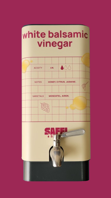 Saffi Saana Branded 5L Bulk Dispensers - Full Set of 8 W/ 8 Taps