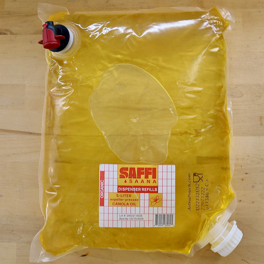 5L Bulk Refill Bag - Organic Canola Oil