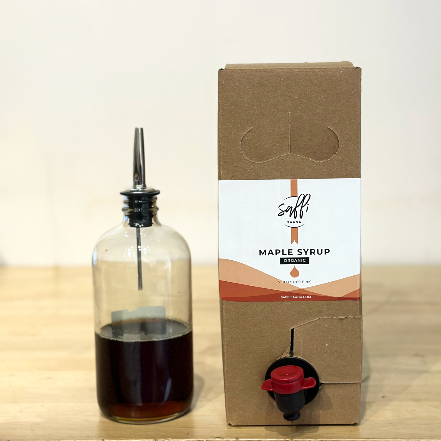 5L Bulk Bag-in-Box - Organic Maple Syrup