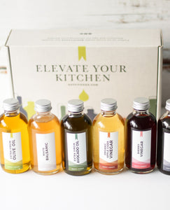 6 Bottle Oil & Vinegar Tasting Kit - MICHELIN Star Edition