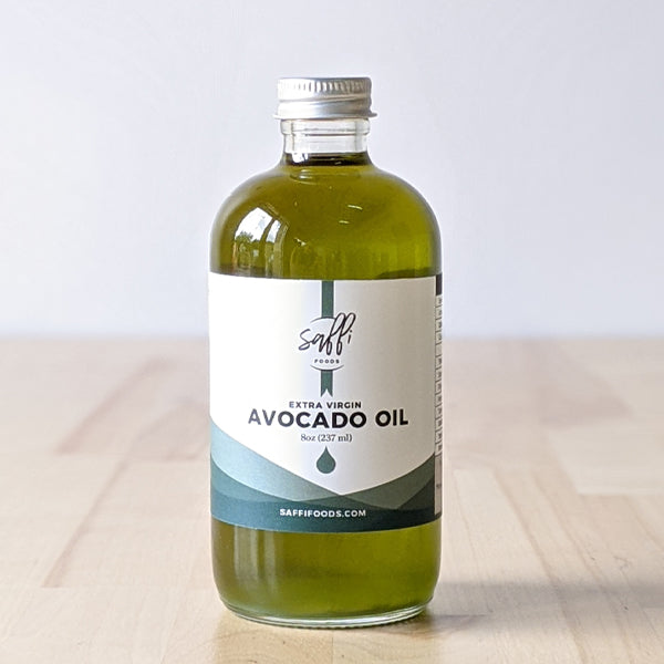 Cold Pressed Extra Virgin Avocado Oil (8oz) – Saffi Saana