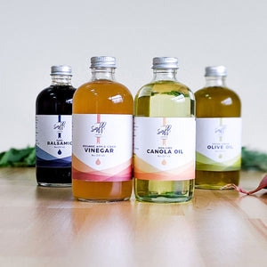 4 Bottles of Oil and Vinegar - Variety Pack (8oz)