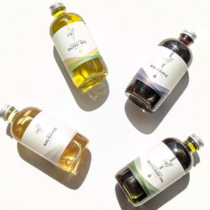 4 Bottles of Premium Oil and Vinegar - Variety Pack (8oz)